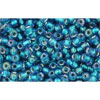 Kaufen Sie Perlen in Deutschland cc274 - Toho rocailles perlen 11/0 rainbow crystal/green teal lined (10g)