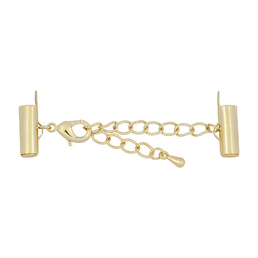 Kaufen Sie Perlen in Deutschland Schiebeverschluss Set Goldfarben 13mm (1)