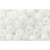 cc41 - Toho rocailles perlen 6/0 opaque white (10g)