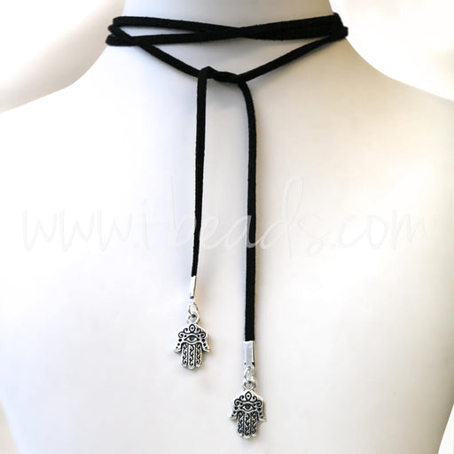 DIY Hamsa Choker