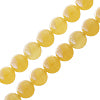 Kaufen Sie Perlen in Deutschland Gelbe jade rund perlenstrang 8mm (1)