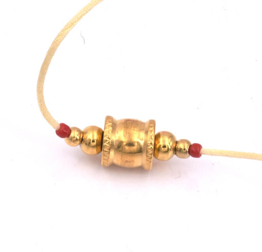 DIY: DIY: Schocker im tibetischen Stil mit Stahlperlen.