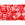 Perlengroßhändler in Deutschland cc341 - Toho cube perlen 4mm inside colour crystal/tomato lined (10g)