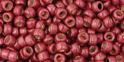 Kaufen Sie Perlen in Deutschland ccpf564F - toho beads 8/0 matt galvanized brick red (10g)