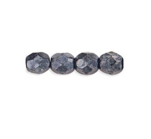 Kaufen Sie Perlen in Deutschland Glasschliffperlen  HEMATITE 3mm (30)