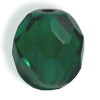 Glasschliffperlen green emerald 8mm (25)