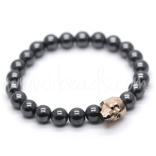 DIY Totenkopf Armband