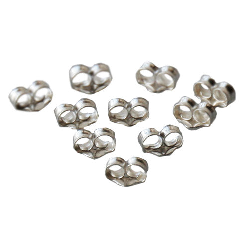 Kaufen Sie Perlen in Deutschland Ohrstecker-Verschlüsse Sterling Silber 5.5x4mm (10)