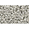 cc714 - Toho rocailles perlen 11/0 metallic silver (10g)