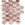 Perlen Einzelhandel Honeycomb Perlen 6mm crystal capri (30)