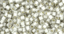 Kaufen Sie Perlen in Deutschland cc21f - Toho Takumi LH round perlen 11/0 silver lined frosted crystal (10g)