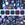 Perlengroßhändler in Deutschland 2 Loch Perlen CzechMates tile iris blue 6mm (50)