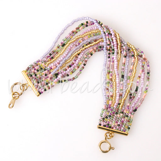 DIY Herringbone Armband aus Miyuki Delicas