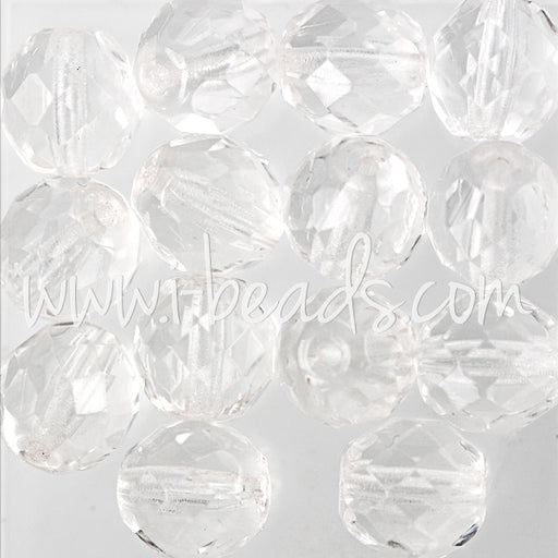 Kaufen Sie Perlen in Deutschland Glasschliffperlen crystal 10mm (25)