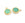 Perlen Einzelhandel Vermeil Anhänger - rund in grünem Onyx 10mm (1)