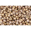 Kaufen Sie Perlen in Deutschland cc1700 - Toho rocailles perlen 11/0 gilded marble white (10g)