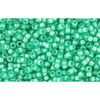 Kaufen Sie Perlen in Deutschland cc954 - Toho rocailles perlen 15/0 aqua/light jonquil lined (5g)