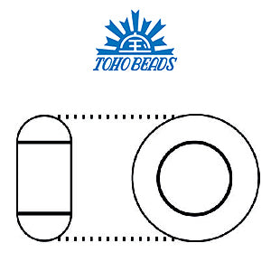 cc711 - Toho rocailles perlen 11/0 nickel plated silver (10g)