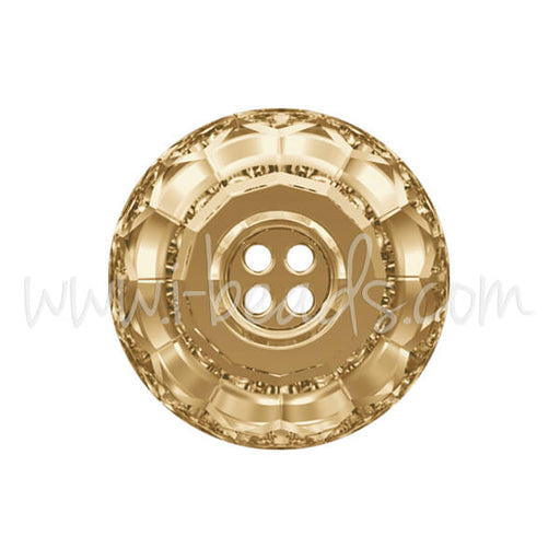 Kaufen Sie Perlen in Deutschland Swarovski 3008 Knopf crystal golden shadow 12mm (1)