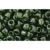 cc940 - Toho rocailles perlen 6/0 transparent olivine (10g)
