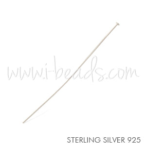 Kaufen Sie Perlen in Deutschland Nietstifte Sterling Silber 0,65x38mm (5)