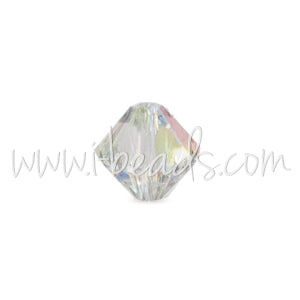 Kaufen Sie Perlen in Deutschland 5328 Swarovski xilion doppelkegel crystal AB 2.5mm (40)