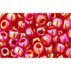 cc165c - toho rocailles perlen 6/0 transparent rainbow ruby (10g)