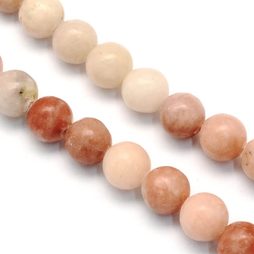 Kaufen Sie Perlen in Deutschland Natürliche Sesam Jaspis Runde Perlen - 4,5mm x 1 - 96 / Strang - 39 cm (1 Strang)