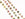 Perlen Einzelhandel Tourmaline Rosenkranz Kette  3mm Silber vergoldet (10cm)