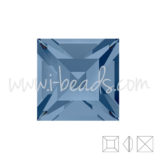 Swarovski Elements 4428 Xilion square denim blue 6mm (2)