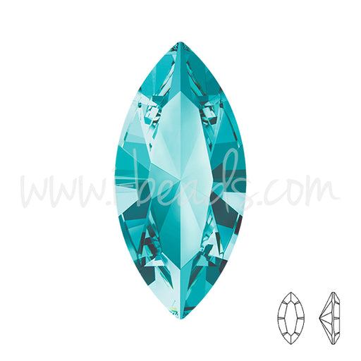 Kaufen Sie Perlen in Deutschland Swarovski 4228 navette light turquoise 15x7mm (1)