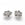 Perlen Einzelhandel Perlen, chinesische Knoten, Metall, nickelfrei, Silberfarbe 7x10mm (2)