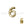 Perlen Einzelhandel Zahlenperle Nummer 6 vergoldet 7x6mm (1)