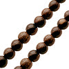 Kaufen Sie Perlen in Deutschland Perlenstrang rund aus ebenholz 8mm (1)