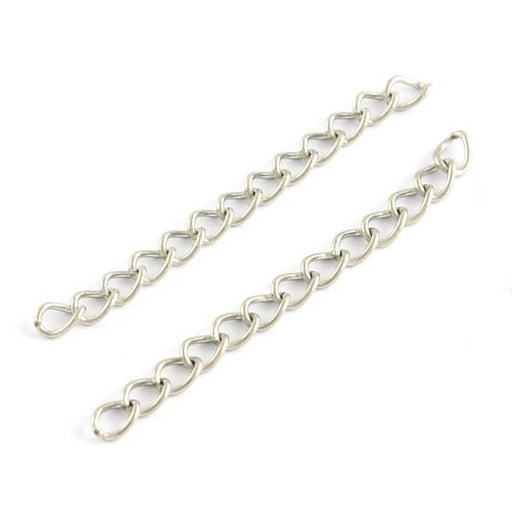 Kaufen Sie Perlen in Deutschland Verlängerungsketten aus Edelstahl - 40 mm (2)