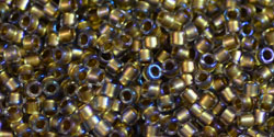Kaufen Sie Perlen in Deutschland cc262 - Toho Treasure perlen 11/0 inside colour crystal/gold lined (5g)