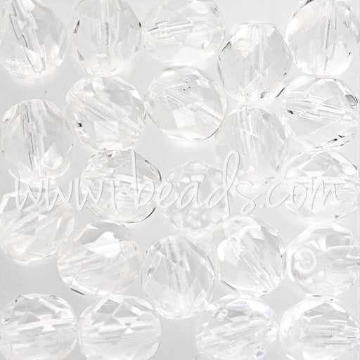 Kaufen Sie Perlen in Deutschland Glasschliffperlen crystal 8mm (25)