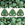 Perlengroßhändler in Deutschland 2 Loch Perlen CzechMates triangle opaque turquoise picasso 6mm (10g)