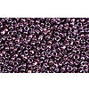 cc90 - Toho rocailles perlen 15/0 metallic-amethyst gun metal (5g)