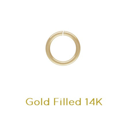 Kaufen Sie Perlen in Deutschland Biegeringe 14K vergoldeter gold filled 4mm (4)