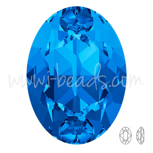 Kaufen Sie Perlen in Deutschland Swarovski 4120 oval sapphire 18x13mm (1)