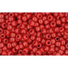 cc45 - Toho rocailles perlen 11/0 opaque pepper red (10g)