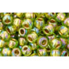 cc996 - Toho rocailles perlen 6/0 gold lined rainbow peridot (10g)