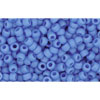 cc43df - Toho rocailles perlen 11/0 opaque frosted cornflower (10g)