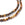 Perlen Einzelhandel Natürliche Tigeraugenperlen pro Strang, 2x0,5mm- Facettiert, Runde 175 Perlen (1 Strang)