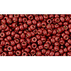 Kaufen Sie Perlen in Deutschland ccpf564f - Toho rocailles perlen 11/0 matt galvanized brick red (10g)