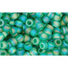 Kaufen Sie Perlen in Deutschland cc164bf - toho rocailles perlen 8/0 transparent rainbow frosted dark peridot (10g)