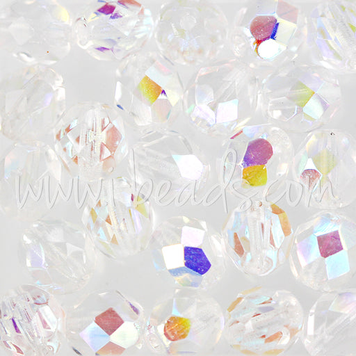 Kaufen Sie Perlen in Deutschland Glasschliffperlen crystal ab 8mm (25)