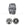 Perlengroßhändler in Deutschland Swarovski 5045 rondelle Perlen crystal silver night 4mm (10)