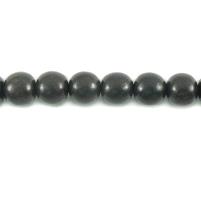 Kaufen Sie Perlen in Deutschland Runder Ebenholz perlenstrang 5,5-6,5mm (1strang)